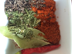 Kräuter für das Gulasch