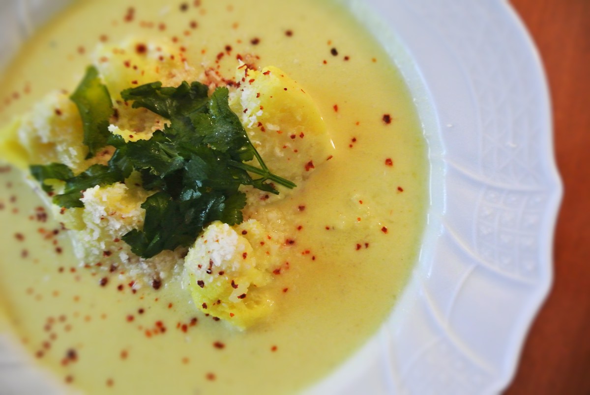 Karfiolcremesuppe mit asiatischem Touch – Succis World